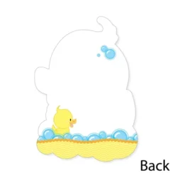 Big Dot Of Happiness Ducky Duck - Shaped Thank You Cards - Baby Shower Or Birthday Party Thank You Note Cards With Envelopes - Set Of 12 -Anagram Shop GUEST 786e10ae 584a 481e 9286 a7375dd8d607