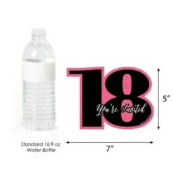 Big Dot Of Happiness Chic 18th Birthday - Pink, Black And Gold - Shaped Fill-in Invites - Birthday Party Invitation Cards With Envelopes - Set Of 12 8 Big Dot Of Happiness Chic 18th Birthday - Pink, Black And Gold - Shaped Fill-in Invites - Birthday Party Invitation Cards With Envelopes - Set Of 12 -Anagram Shop GUEST 78fa73c1 2e1f 4eec b862 13484c6e2125