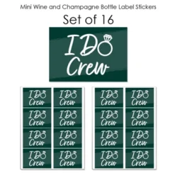 Big Dot Of Happiness Emerald Elegantly Simple - Mini Wine And Champagne Bottle Label Stickers - Wedding Or Bridal Shower Guest Party Favor Gift 16 Ct 8 Big Dot Of Happiness Emerald Elegantly Simple - Mini Wine And Champagne Bottle Label Stickers - Wedding Or Bridal Shower Guest Party Favor Gift 16 Ct -Anagram Shop GUEST 79c0d9bb f43d 403a 8532 9082ebf33714
