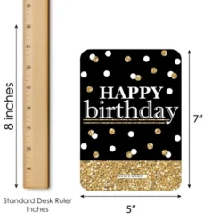 Big Dot Of Happiness Adult Happy Birthday - Gold - Find The Guest Bingo Cards And Markers - Birthday Party Bingo Game - Set Of 18 -Anagram Shop GUEST 7a7e6064 453c 4257 ab73 d5d20a778fed