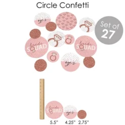 Big Dot Of Happiness Bride Squad - Rose Gold Bridal Shower Or Bachelorette Party Supplies - Banner Decoration Kit - Fundle Bundle -Anagram Shop GUEST 7b2ab632 5989 484d 8455 670b1b7811e1
