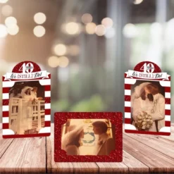 Big Dot Of Happiness We Still Do - 40th Wedding Anniversary - Anniversary Party 4x6 Picture Display - Paper Photo Frames - Set Of 12 -Anagram Shop GUEST 7be0ed50 5223 4852 9367 8fdcd4b9bddb