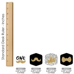 Big Dot Of Happiness 1st Birthday Little Mr. Onederful - Boy First Birthday Party Scavenger Hunt - 1 Stand And 48 Game Pieces - Hide And Find Game -Anagram Shop GUEST 7d1d6bc3 f9ee 4634 bb34 0dbf9c1f9d1c