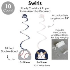 Big Dot Of Happiness Batter Up - Baseball - Baby Shower Or Birthday Party Supplies Decoration Kit - Decor Galore Party Pack - 51 Pieces 8 Big Dot Of Happiness Batter Up - Baseball - Baby Shower Or Birthday Party Supplies Decoration Kit - Decor Galore Party Pack - 51 Pieces -Anagram Shop GUEST 7d511b02 0097 44f9 9cb4 82e734a387e8