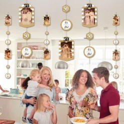 Big Dot Of Happiness We Still Do - 50th Wedding Anniversary - Anniversary Party Vertical Photo Garland 35 Pieces -Anagram Shop GUEST 7d6285f9 c375 46e5 abba 51c324b6dc56