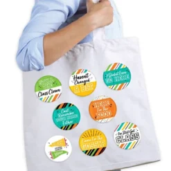 Big Dot Of Happiness Still Got Class - 3 Inch High School Reunion Party Badge - Pinback Buttons - Set Of 8