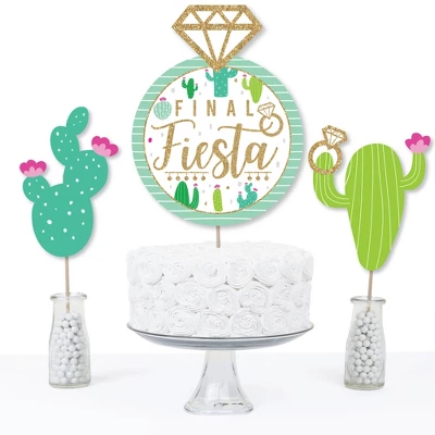 Big Dot Of Happiness Final Fiesta - Last Fiesta Bachelorette Party Centerpiece Sticks - Table Toppers - Set Of 15 2 Big Dot Of Happiness Final Fiesta - Last Fiesta Bachelorette Party Centerpiece Sticks - Table Toppers - Set Of 15 - Image 2