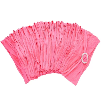 Juvale Pink Chair Sashes With Silver Buckles For Wedding Reception, Baby Shower, Birthday Party, Fits 13.5- To 16.5-Inch Chair Backs (50 Pack) 5 Juvale Pink Chair Sashes With Silver Buckles For Wedding Reception, Baby Shower, Birthday Party, Fits 13.5- To 16.5-Inch Chair Backs (50 Pack) - Image 5