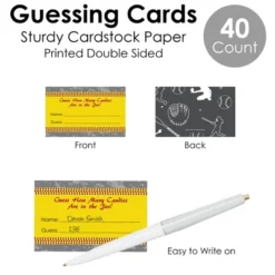 Big Dot Of Happiness Grand Slam - Fastpitch Softball - How Many Candies Birthday Party Or Baby Shower Candy Guessing Game -Anagram Shop GUEST 7f88e91c fa63 41e2 8f3a 8b58daa91ec9