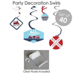 Big Dot Of Happiness Railroad Party Crossing - Steam Train Birthday Party Or Baby Shower Supplies - Banner Decoration Kit - Fundle Bundle -Anagram Shop GUEST 8099ce9a c9e6 42b7 b2af 40807b754c23