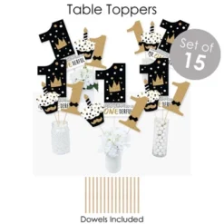 Big Dot Of Happiness 1st Birthday Little Mr. Onederful - Boy First Birthday Party Supplies - Banner Decoration Kit - Fundle Bundle -Anagram Shop GUEST 8130633c 0133 4dfe 8576 045fca0ebd55