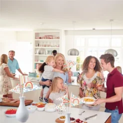 Big Dot Of Happiness Hello Rainbow - Triangle Boho Baby Shower And Birthday Party Photo Props - Pennant Flag Centerpieces - Set Of 20 -Anagram Shop GUEST 862ece0a 7fec 417a 80b6 7c3943e430b8