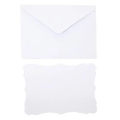 Paper Junkie 50 Pack White Blank Invitations With Envelopes, Printable DIY Greeting Cards For Wedding Baby Shower, 5x7 In -Anagram Shop GUEST 86ffd5e0 39f6 448d 8d38 9a9233dcc7f9