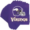 NFL 48ct Minnesota Vikings Football Napkins