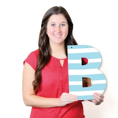 Big Dot Of Happiness Baby Gender Reveal - Team Boy Or Girl Party Decorations - Boy Or Girl - Outdoor Letter Banner 5 Big Dot Of Happiness Baby Gender Reveal - Team Boy Or Girl Party Decorations - Boy Or Girl - Outdoor Letter Banner - Image 5