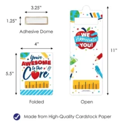 Big Dot Of Happiness Thank You Teachers - DIY Assorted Teacher Appreciation Cash Holder Gift - Funny Money Cards - Set Of 6 -Anagram Shop GUEST 8a28840d 78f4 4951 bcd6 432c38ae467c