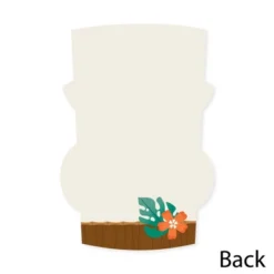 Big Dot Of Happiness Tropical Luau - Shaped Thank You Cards - Hawaiian Beach Party Thank You Note Cards With Envelopes - Set Of 12 -Anagram Shop GUEST 8d46fb72 6e72 41f9 9ba9 d01567f513fc