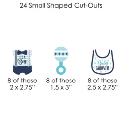 Big Dot Of Happiness It's A Boy - Blue Baby Shower DIY Decorations - Clothespin Garland Banner - 44 Pieces 8 Big Dot Of Happiness It's A Boy - Blue Baby Shower DIY Decorations - Clothespin Garland Banner - 44 Pieces -Anagram Shop GUEST 8d942bd2 10ab 4f8b 899e c80a4ed6d560