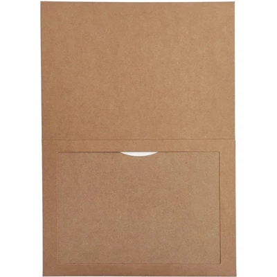 36 Pack Brown Kraft Paper Photo Insert Cards With Envelopes For 4x6 Inch Photos (5.5 X 7.75 In) 2 36 Pack Brown Kraft Paper Photo Insert Cards With Envelopes For 4x6 Inch Photos (5.5 X 7.75 In) - Image 2
