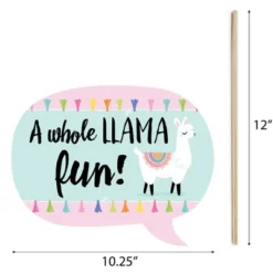 Big Dot Of Happiness Whole Llama Fun - Llama Fiesta Baby Shower Or Birthday Party Photo Booth Props Kit - 20 Count -Anagram Shop GUEST 8e1f9e20 eca5 4aca 84f7 8966b46d763b