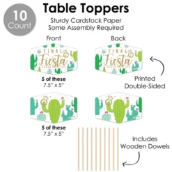 Big Dot Of Happiness Final Fiesta - Last Fiesta Bachelorette Party Supplies Decoration Kit - Decor Galore Party Pack - 51 Pieces 10 Big Dot Of Happiness Final Fiesta - Last Fiesta Bachelorette Party Supplies Decoration Kit - Decor Galore Party Pack - 51 Pieces -Anagram Shop GUEST 8e853a72 f6b5 4f4c bb60 52dcd19f6b5f