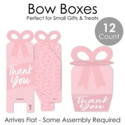 Big Dot Of Happiness Pink Elegantly Simple - Square Favor Gift Boxes - Guest Party Favors Bow Boxes - Set Of 12 -Anagram Shop GUEST 8ec054b0 6d0f 4dca 88a1 6e0a4841d27d