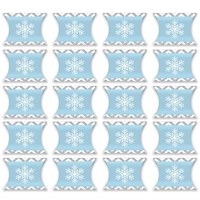 Big Dot Of Happiness Winter Wonderland - Favor Gift Boxes - Snowflake Holiday Party And Winter Wedding Petite Pillow Boxes - Set Of 20 3 Big Dot Of Happiness Winter Wonderland - Favor Gift Boxes - Snowflake Holiday Party And Winter Wedding Petite Pillow Boxes - Set Of 20 - Image 3