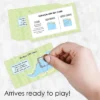 Big Dot Of Happiness Baby Boy Dinosaur - Baby Shower Or Birthday Party Game Scratch Off Cards - 22 Count