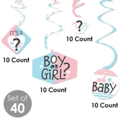 Big Dot Of Happiness Baby Gender Reveal - Team Boy Or Girl Party Hanging Decor - Party Decoration Swirls - Set Of 40 8 Big Dot Of Happiness Baby Gender Reveal - Team Boy Or Girl Party Hanging Decor - Party Decoration Swirls - Set Of 40 -Anagram Shop GUEST 914cdab5 dc35 490d 97d6 781d58bc8c77