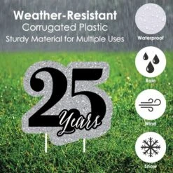 Big Dot Of Happiness We Still Do - 25th Wedding Anniversary Lawn Decorations - Outdoor Anniversary Party Yard Decorations - 10 Piece 8 Big Dot Of Happiness We Still Do - 25th Wedding Anniversary Lawn Decorations - Outdoor Anniversary Party Yard Decorations - 10 Piece -Anagram Shop GUEST 9175cfcc 2b56 4548 b5b8 875e3c10bed6