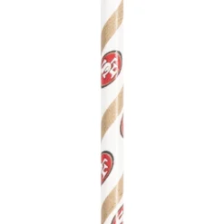 NFL 72ct San Francisco 49ers Football Paper Straws