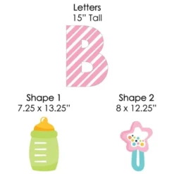 Big Dot Of Happiness Colorful Baby Shower - Yard Sign Outdoor Lawn Decorations - Gender Neutral Party Yard Signs - Baby Shower -Anagram Shop GUEST 92d6e9fe a444 4d94 a45c 505bd75fb3ab