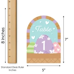 Big Dot Of Happiness Spring Easter Bunny - Happy Easter Party Double-Sided 5 X 7 Inches Cards - Table Numbers - 1-20 11 Big Dot Of Happiness Spring Easter Bunny - Happy Easter Party Double-Sided 5 X 7 Inches Cards - Table Numbers - 1-20 -Anagram Shop GUEST 92fc2712 d658 41cb 8131 2b2f5aff0752