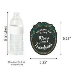 Big Dot Of Happiness Rustic Merry Friendsmas - Shaped Fill-in Invitations - Friends Christmas Party Invitation Cards With Envelopes - Set Of 12 -Anagram Shop GUEST 947bc81f 6730 4a01 a5ff f41fdd7c2a44