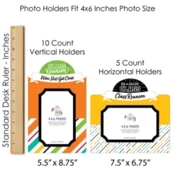 Big Dot Of Happiness Still Got Class - High School Reunion Party Picture Centerpiece Sticks - Photo Table Toppers - 15 Pieces -Anagram Shop GUEST 949693ef 6767 468c 9eb1 678af68c22d0