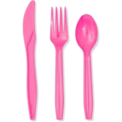 Blue Panda 194-Piece Pink Baby Girl Dinosaur Birthday Party Supplies With Plates, Napkins, Cups, Cutlery, Banner, Hats, Table Covers (Serves 24) -Anagram Shop GUEST 96a24f52 70c7 439b 86ff 20e55f79a931