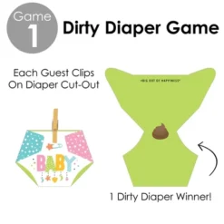 Big Dot Of Happiness Colorful Baby Shower - Baby Shower Conversation Starter - 2-in-1 Dirty Diaper Game - Set Of 24 9 Big Dot Of Happiness Colorful Baby Shower - Baby Shower Conversation Starter - 2-in-1 Dirty Diaper Game - Set Of 24 -Anagram Shop GUEST 97ffe20c 86a5 4efd 8cba 9a5a88ec5696