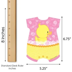 Big Dot Of Happiness Pink Ducky Duck - Picture Bingo Cards And Markers - Baby Shower Shaped Bingo Game - Set Of 18 5 Big Dot Of Happiness Pink Ducky Duck - Picture Bingo Cards And Markers - Baby Shower Shaped Bingo Game - Set Of 18 -Anagram Shop GUEST 980b647a 6efe 49b1 accd 9d67a4104dd3