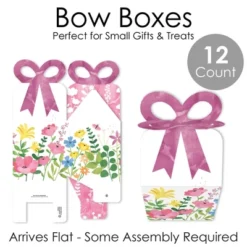 Big Dot Of Happiness Wildflowers - Square Favor Gift Boxes - Boho Floral Party Bow Boxes - Set Of 12 -Anagram Shop GUEST 9c6ee2f2 1d27 432e a5ed 9df8287ec288