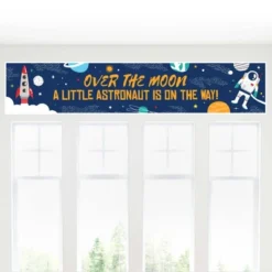 Big Dot Of Happiness Blast Off To Outer Space - Rocket Ship Baby Shower Decorations Party Banner -Anagram Shop GUEST 9c730dc1 11ec 48bc b3f6 bcaabff576e5