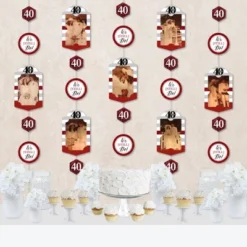 Big Dot Of Happiness We Still Do - 40th Wedding Anniversary - Anniversary Party Vertical Photo Garland 35 Pieces -Anagram Shop GUEST 9c7c58c7 6c5c 4216 a314 c0a641cb332e