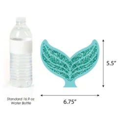 Big Dot Of Happiness Let's Be Mermaids - Tail Decorations DIY Baby Shower Or Birthday Party Essentials - Set Of 20 -Anagram Shop GUEST 9ce1f660 0c89 408a 9be3 c9a9a6284c03