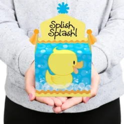 Big Dot Of Happiness Ducky Duck - Treat Box Party Favors - Baby Shower Or Birthday Party Goodie Gable Boxes - Set Of 12 -Anagram Shop GUEST 9d928865 b8ac 47af aa70 5f4816841abe