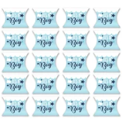 Big Dot Of Happiness It’s A Boy - Favor Gift Boxes - Blue Baby Shower/Blue Birth Announcement Petite Pillow Boxes - Set Of 20 -Anagram Shop GUEST 9da23c8c 3665 45d0 81e7 ef6f85522567