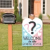 Big Dot Of Happiness Baby Gender Reveal - Party Decorations - Team Boy Or Girl Party Welcome Yard Sign