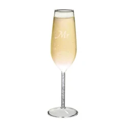 Juvale Set Of 2 'Mr And Mrs' Champagne Toasting Flutes For Bride And Groom, Wedding Wine Glasses For Newlyweds, Engagement Gifts -Anagram Shop GUEST 9e8d92a7 a224 415e b649 265b8adf4ad7