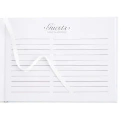 Sustainable Greetings Floral Wedding Guest Book For Reception, Baby Shower With 56 Sheets/112 Pages, Bookmark Ribbon (8x6 In) 13 Sustainable Greetings Floral Wedding Guest Book For Reception, Baby Shower With 56 Sheets/112 Pages, Bookmark Ribbon (8x6 In) -Anagram Shop GUEST 9f8bd33b 4042 43af 81bb 0f43accdf93c