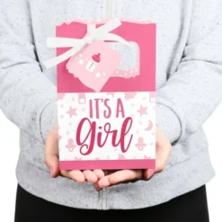 Big Dot Of Happiness It's A Girl - Pink Baby Shower Favor Boxes - Set Of 12 -Anagram Shop GUEST 9ff6c6f9 441f 4b27 b621 a5d0323ad309