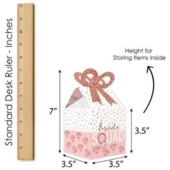 Big Dot Of Happiness Bride Squad - Square Favor Gift Boxes - Rose Gold Bridal Shower Or Bachelorette Party Bow Boxes - Set Of 12 10 Big Dot Of Happiness Bride Squad - Square Favor Gift Boxes - Rose Gold Bridal Shower Or Bachelorette Party Bow Boxes - Set Of 12 -Anagram Shop GUEST 9ffeb3aa e371 4dd4 bc77 1be306317e36