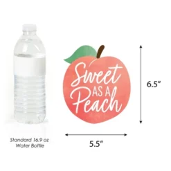 Big Dot Of Happiness Sweet As A Peach - Decorations DIY Fruit Themed Baby Shower Or Birthday Party Essentials - Set Of 20 6 Big Dot Of Happiness Sweet As A Peach - Decorations DIY Fruit Themed Baby Shower Or Birthday Party Essentials - Set Of 20 -Anagram Shop GUEST a0d079ba 01df 4ccd bd22 904ee6877da9